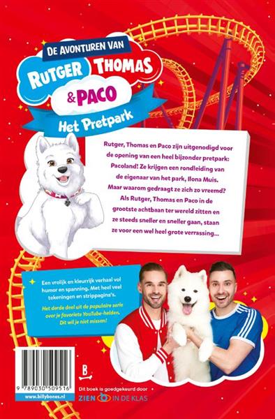 Grote foto het pretpark de avonturen van rutger thomas en paco 3 boeken jeugd 13 jaar en ouder
