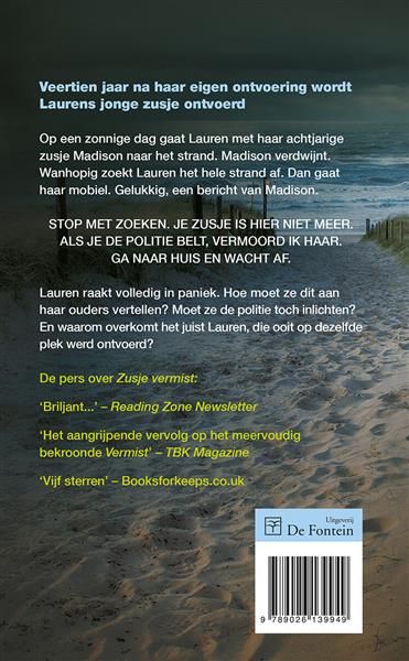 Grote foto zusje vermist politie niet betreden boeken jeugd 13 jaar en ouder