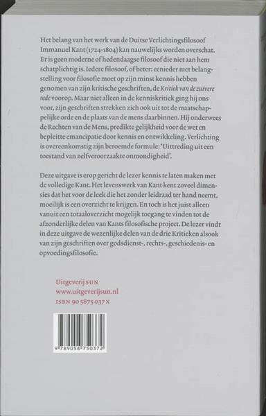 Grote foto de drie kritieken boeken overige boeken