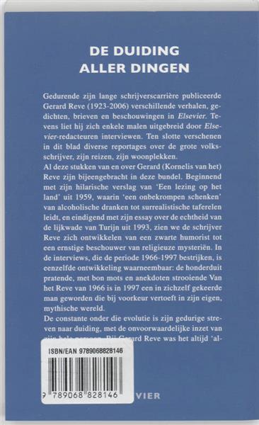 Grote foto de duiding aller dingen boeken literatuur
