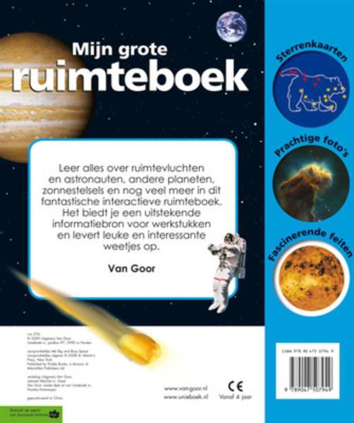 Grote foto mijn grote ruimteboek boeken jeugd 13 jaar en ouder