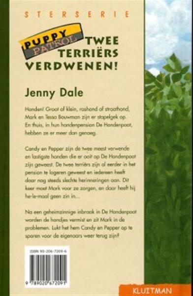 Grote foto puppy patrol twee terriers verdwenen ster serie boeken jeugd 13 jaar en ouder