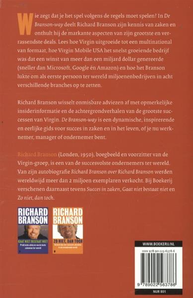 Grote foto de branson way boeken overige boeken