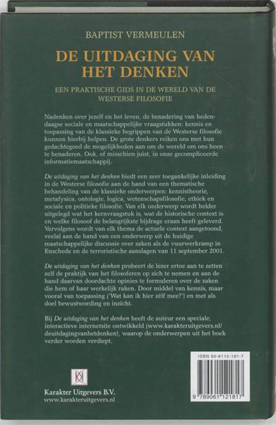Grote foto de uitdaging van het denken boeken overige boeken