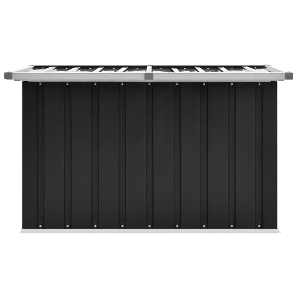 Grote foto vidaxl tuinbox 109x67x65 cm antraciet tuin en terras overige tuin en terras