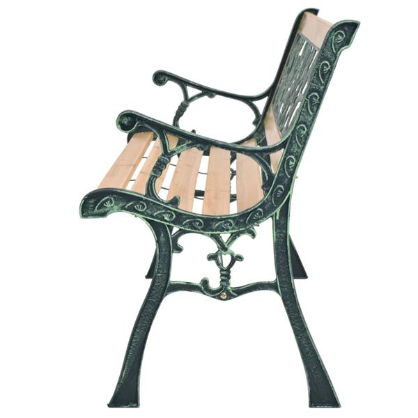 Grote foto vidaxl tuinbank 122 cm hout tuin en terras tuinmeubelen