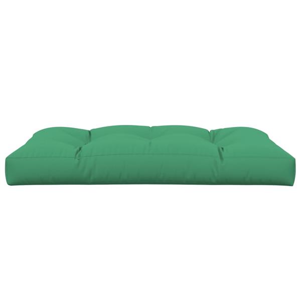 Grote foto vidaxl palletkussen 120x80x12 cm stof groen huis en inrichting woningdecoratie