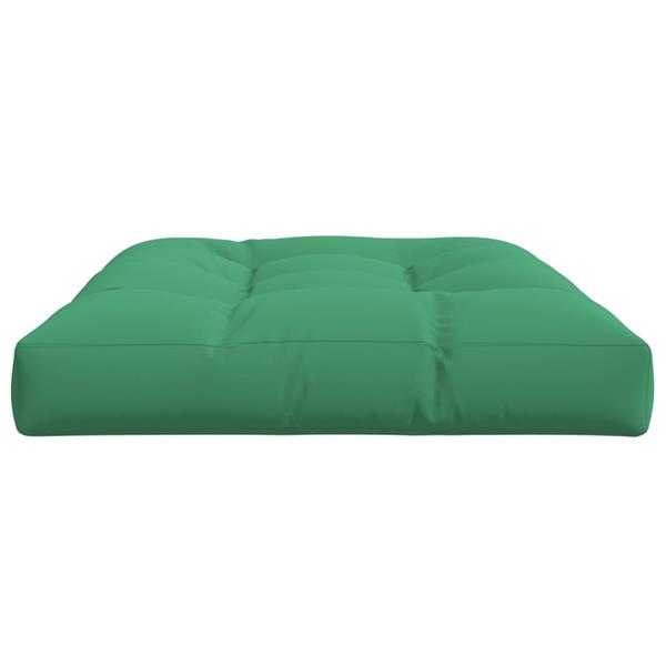 Grote foto vidaxl palletkussen 120x80x12 cm stof groen huis en inrichting woningdecoratie