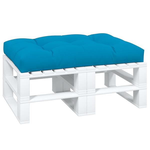 Grote foto vidaxl palletkussen 120x80x12 cm stof blauw huis en inrichting woningdecoratie