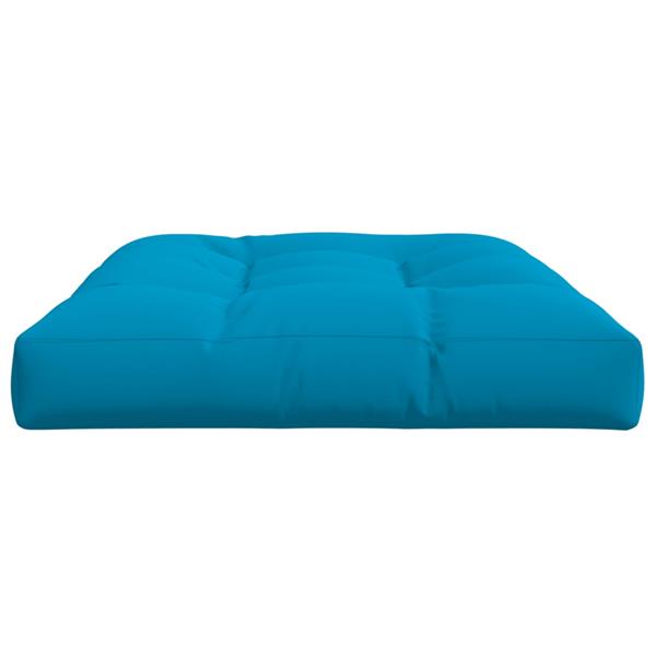 Grote foto vidaxl palletkussen 120x80x12 cm stof blauw huis en inrichting woningdecoratie