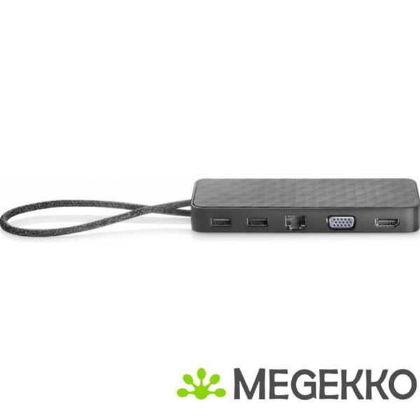 Grote foto hp usb c mini dock usb 3.0 3.1 gen 1 type c zwart computers en software overige computers en software
