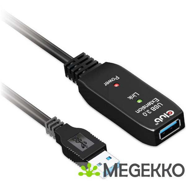 Grote foto club3d cac 1404 usb kabel 5 m usb 3.2 gen 1 3.1 gen 1 usb a zwart computers en software overige computers en software