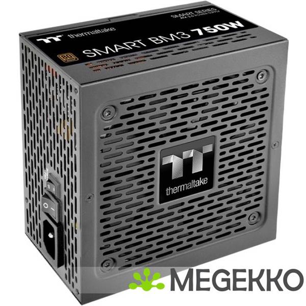Grote foto thermaltake smart bm3 power supply unit 750w zwart computers en software overige