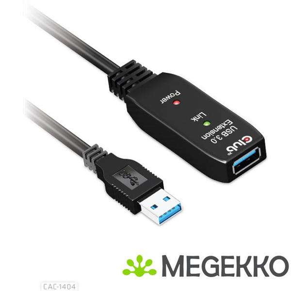 Grote foto club3d cac 1404 usb kabel 5 m usb 3.2 gen 1 3.1 gen 1 usb a zwart computers en software overige computers en software