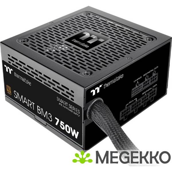 Grote foto thermaltake smart bm3 power supply unit 750w zwart computers en software overige