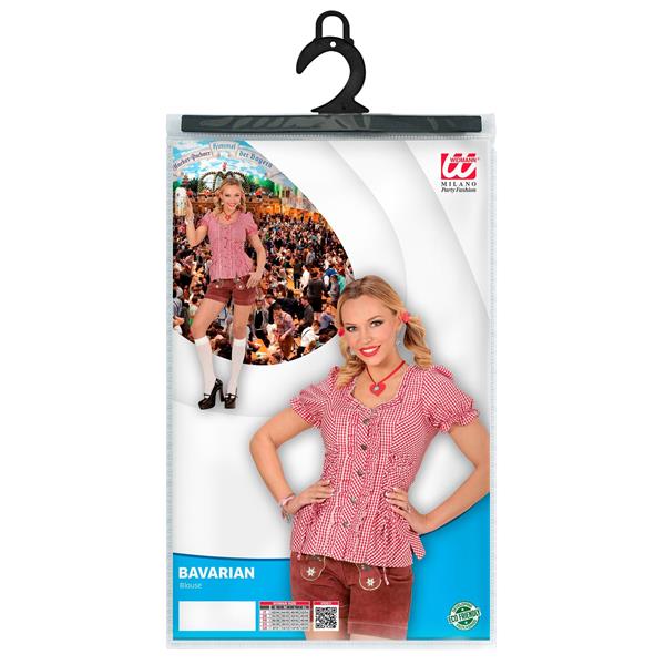 Grote foto beierse blouse rood s verzamelen overige verzamelingen
