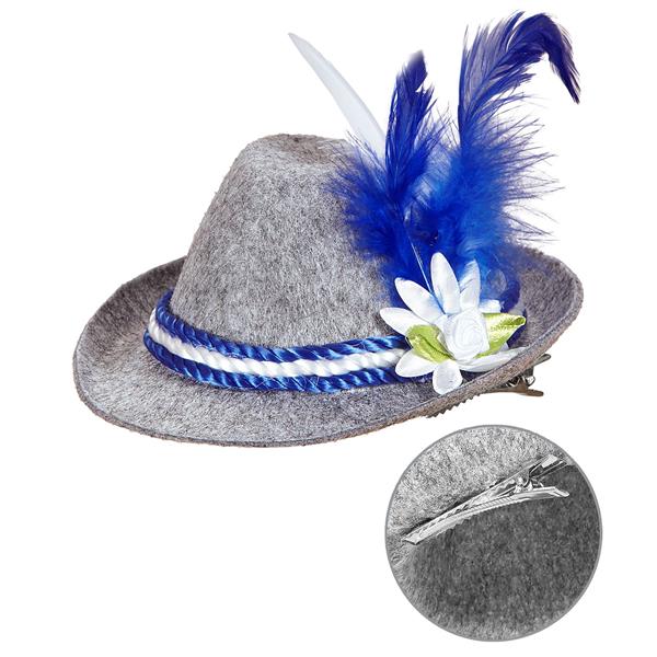 Grote foto mini beierse fedora blauw verzamelen overige verzamelingen