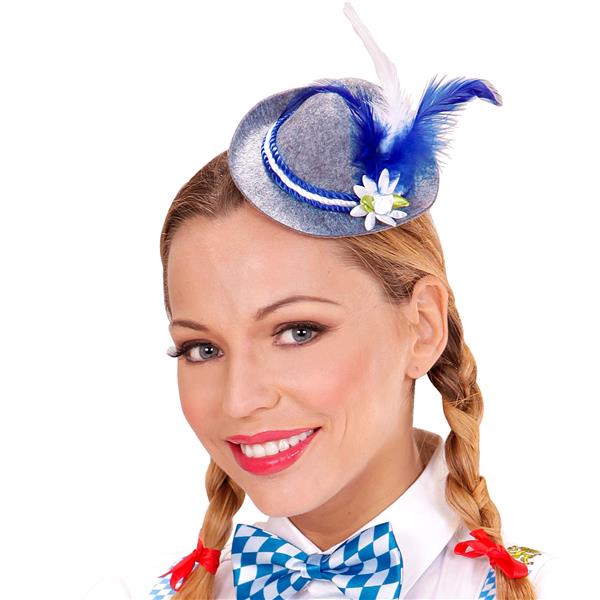 Grote foto mini beierse fedora blauw verzamelen overige verzamelingen