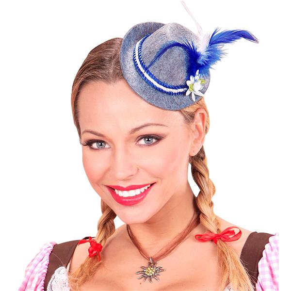 Grote foto mini beierse fedora blauw verzamelen overige verzamelingen