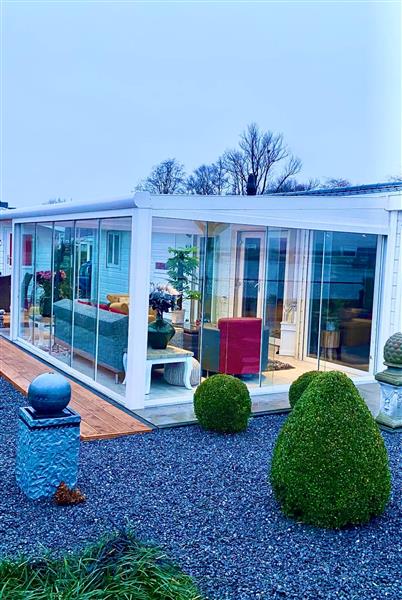 Grote foto overkappingen en schuifwanden tuin en terras veranda en overkappingen