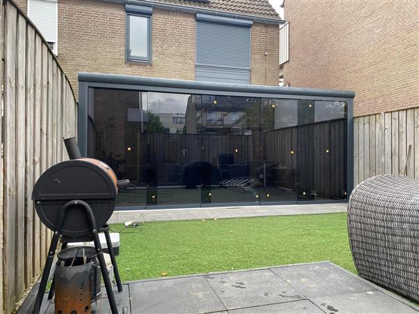 Grote foto overkappingen en schuifwanden tuin en terras veranda en overkappingen