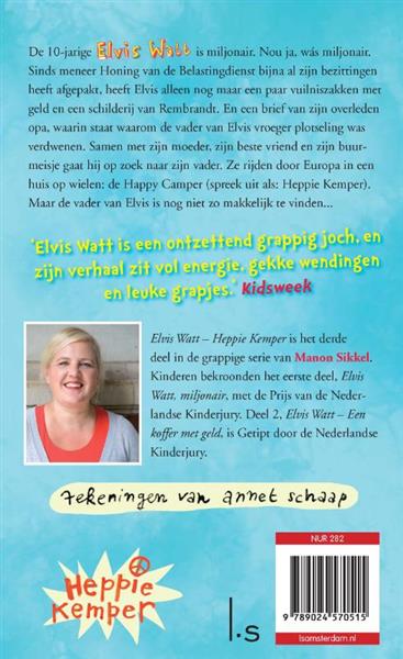 Grote foto heppie kemper elvis watt 3 boeken jeugd 13 jaar en ouder