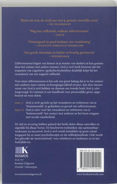 Grote foto denk je sterk boeken psychologie