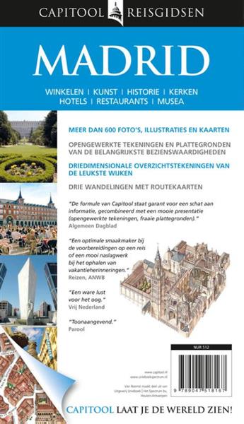 Grote foto madrid capitool reisgidsen boeken overige boeken