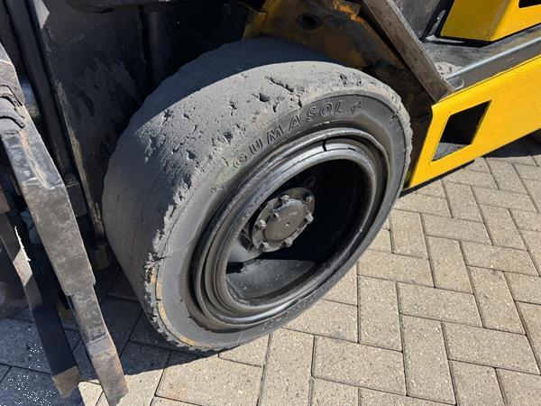 Grote foto yale gdp30 triplo 390 freelift sideshift diesel agrarisch heftrucks
