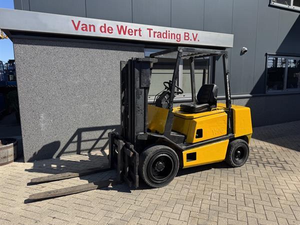 Grote foto yale gdp30 triplo 390 freelift sideshift diesel agrarisch heftrucks