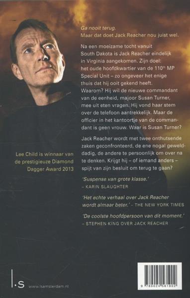 Grote foto ga nooit terug jack reacher 18 boeken thrillers