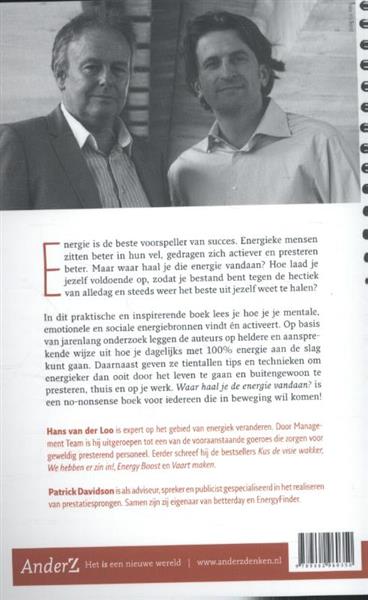 Grote foto waar haal je de energie vandaan boeken overige boeken