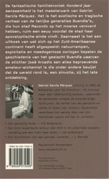 Grote foto honderd jaar eenzaamheid boeken overige boeken