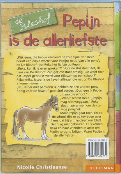 Grote foto pepijn is de allerliefste de bleshof boeken jeugd 13 jaar en ouder