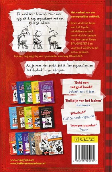 Grote foto het leven van een loser 1 boeken jeugd 13 jaar en ouder
