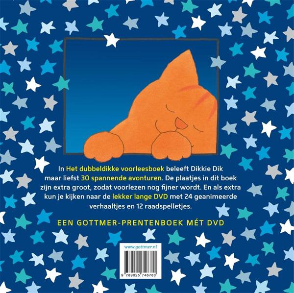 Grote foto het dubbeldikke voorleesboek van dikkie dik dikkie dik boeken jeugd 13 jaar en ouder