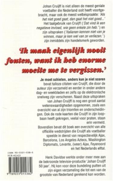 Grote foto je moet schieten anders kun je niet scor boeken hobby en vrije tijd