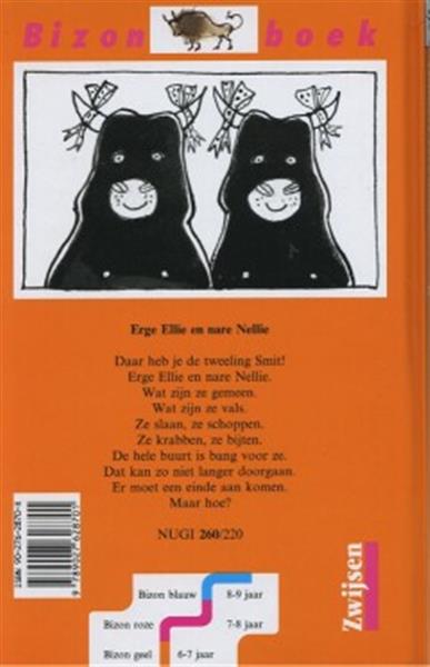 Grote foto erge ellie en nare nellie bizon boek boeken jeugd 13 jaar en ouder