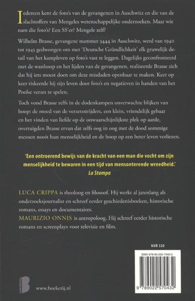 Grote foto de fotograaf van auschwitz boeken literatuur