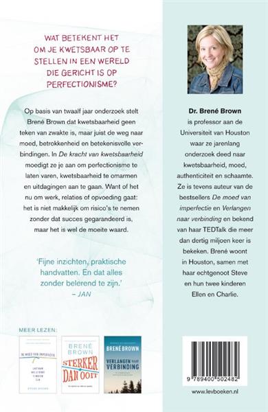 Grote foto de kracht van kwetsbaarheid boeken psychologie
