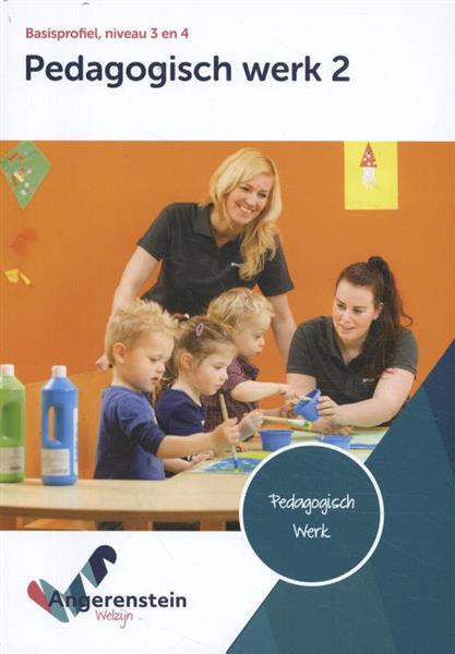 Grote foto pedagogisch werk 2 niveau 3 4 basisprofiel angerenstein welzijn boeken overige boeken