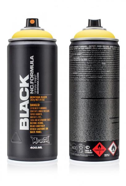 Grote foto montana black blk1010 easter yellow 400 ml doe het zelf en verbouw verven en sierpleisters