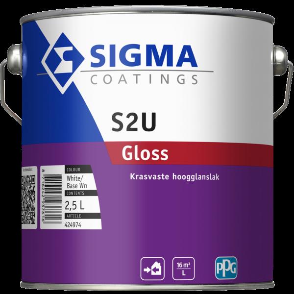 Grote foto s2u gloss 2 5 liter doe het zelf en verbouw verven en sierpleisters