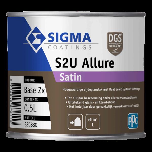 Grote foto s2u allure satin 500 ml doe het zelf en verbouw verven en sierpleisters