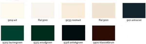Grote foto wijzonol dekkend tuinbeits ral 9010 750 ml doe het zelf en verbouw verven en sierpleisters