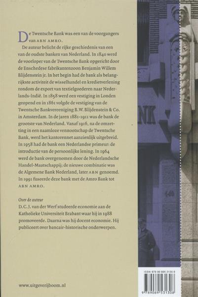 Grote foto van twentse bank naar algemene bank boeken geschiedenis wereld