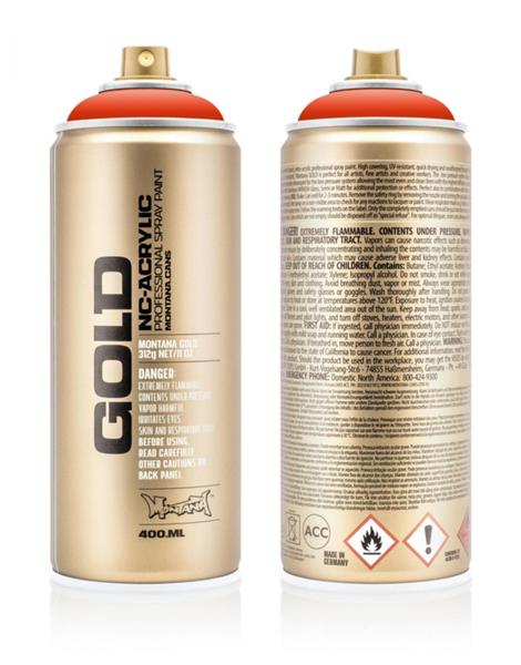Grote foto montana gold g2090 red orange 400 ml doe het zelf en verbouw verven en sierpleisters