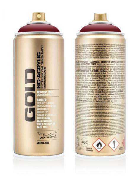Grote foto montana gold g3060 royal red 400 ml doe het zelf en verbouw verven en sierpleisters