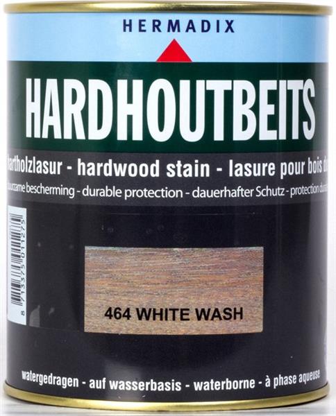 Grote foto hardhoutbeits white wash 464 750 ml doe het zelf en verbouw verven en sierpleisters