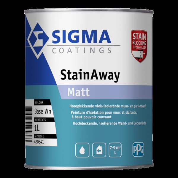 Grote foto stainaway matt 1 liter doe het zelf en verbouw verven en sierpleisters